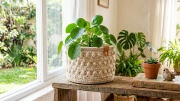 Cachepô de crochê: quatro modelos para decorar sua casa com charme em 2026