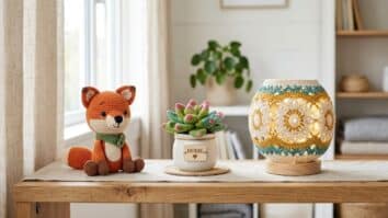 Crochê moderno: veja inspirações de acessórios e itens de decoração para sua casa