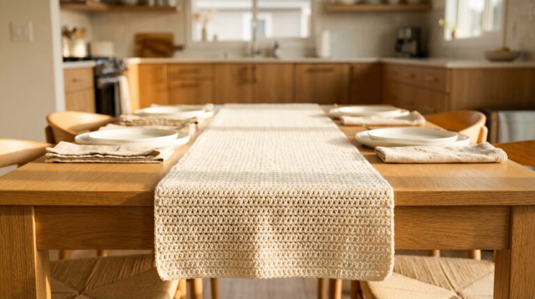 caminho de mesa para almoço em família!