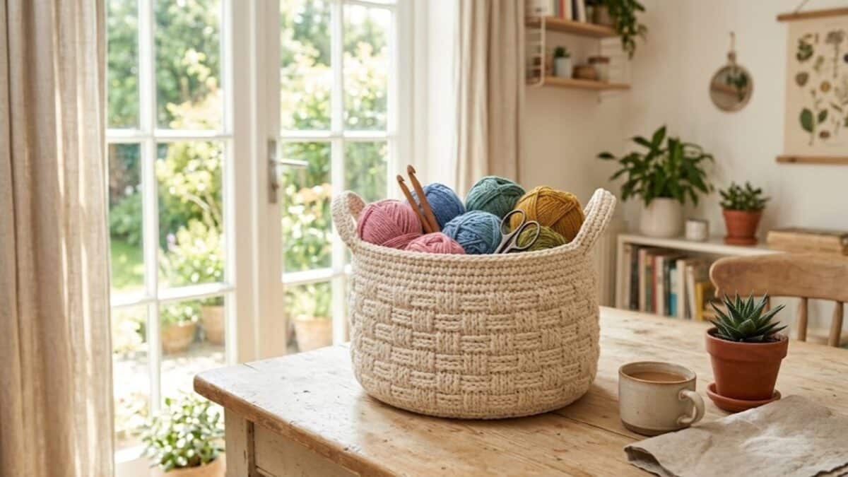 Diversas inspirações de crochê moderno para renovar sua decoração em 2026