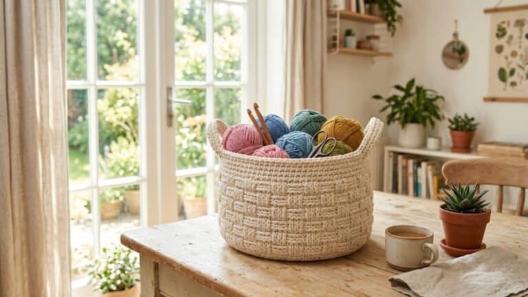 Diversas inspirações de crochê moderno para renovar sua decoração em 2026