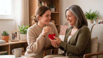 lembrancinhas de crochê para o Dia das Mães