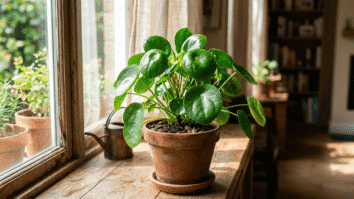 Vaso de planta saudável