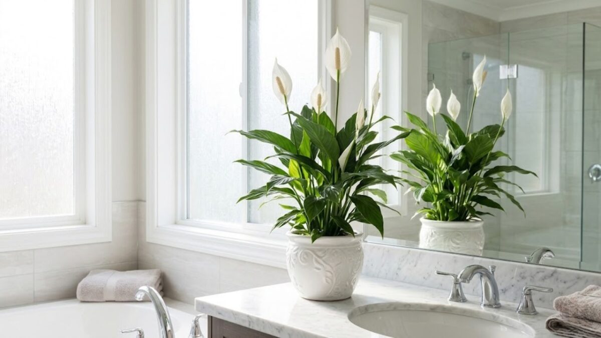 Veja sete opções de plantas para banheiro que purificam o ar e reduzem a umidade
