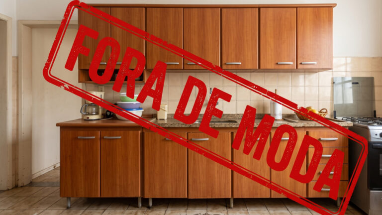 Armário de cozinha tradicional está fora de moda