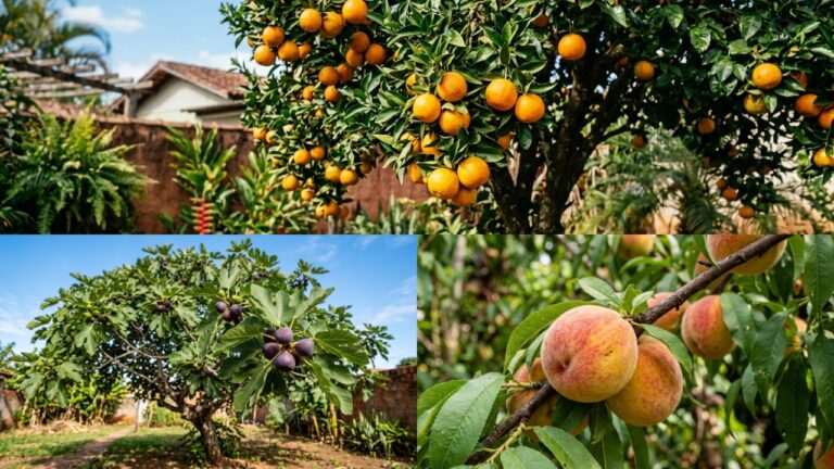 Árvores frutíferas autopolinisáveis