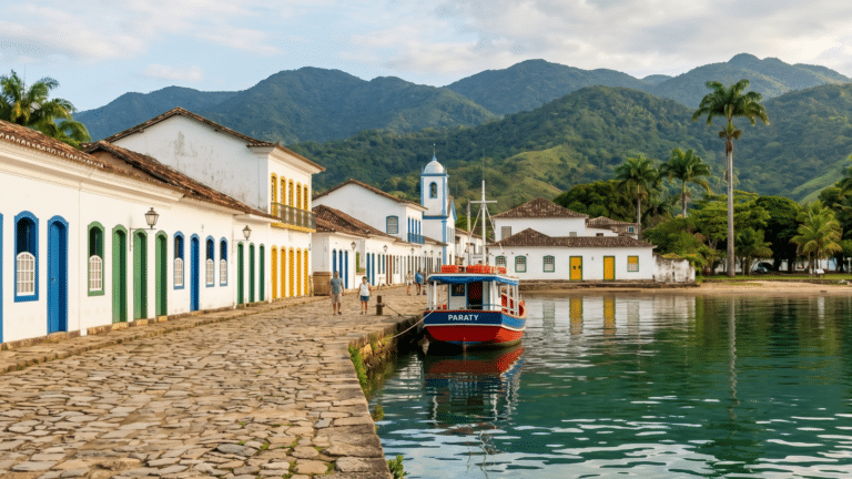 Vista panorâmica de Paraty - RJ