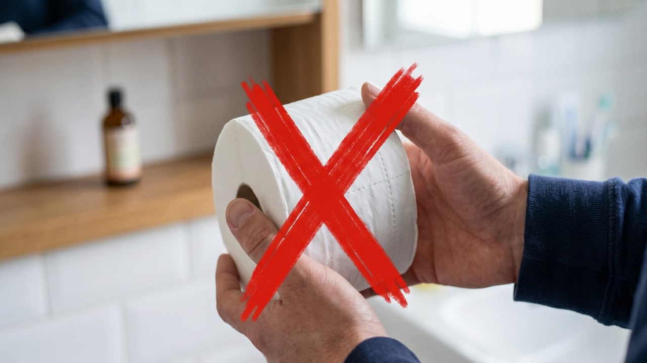 Fim do reinado do papel higiênico na hora de se limpar