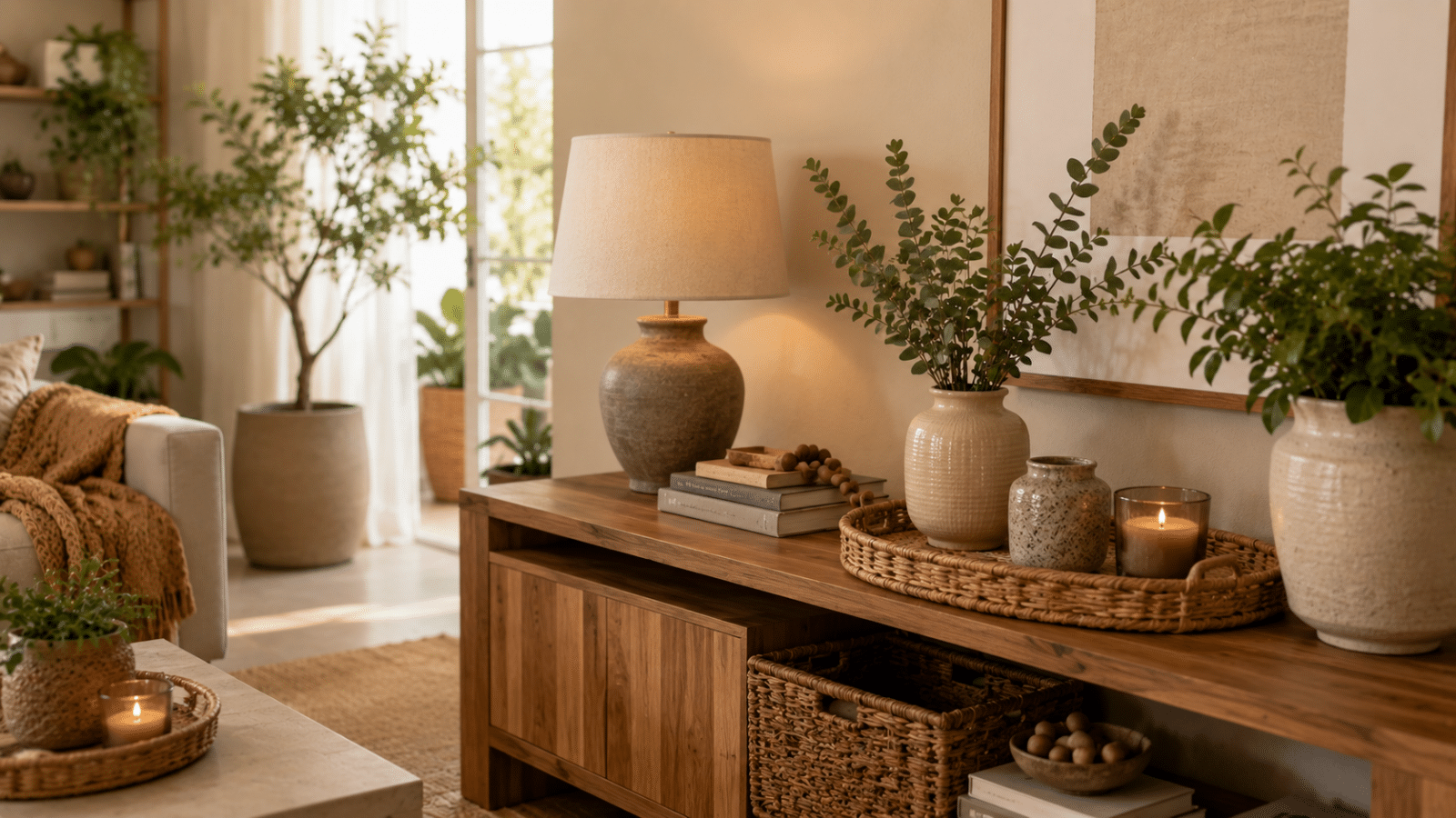 Objetos decorativos em alta deixam a casa mais acolhedora, funcional e cheia de personalidade com pequenos detalhes bem escolhidos.